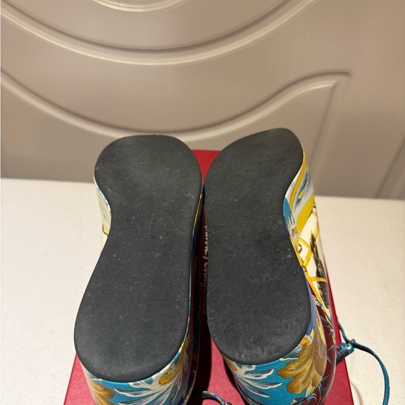 Colorful Ferragamo Platform Shoes - Picture 4 of 4